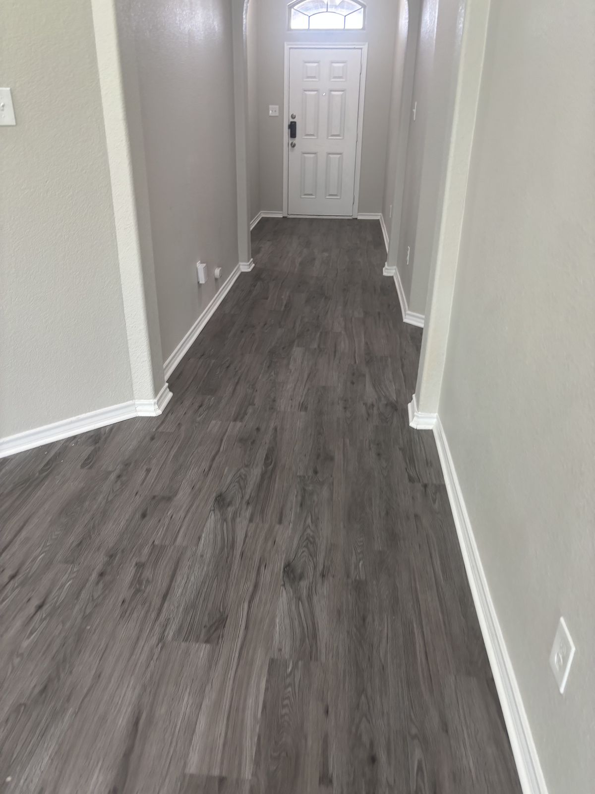 After: finished hallway