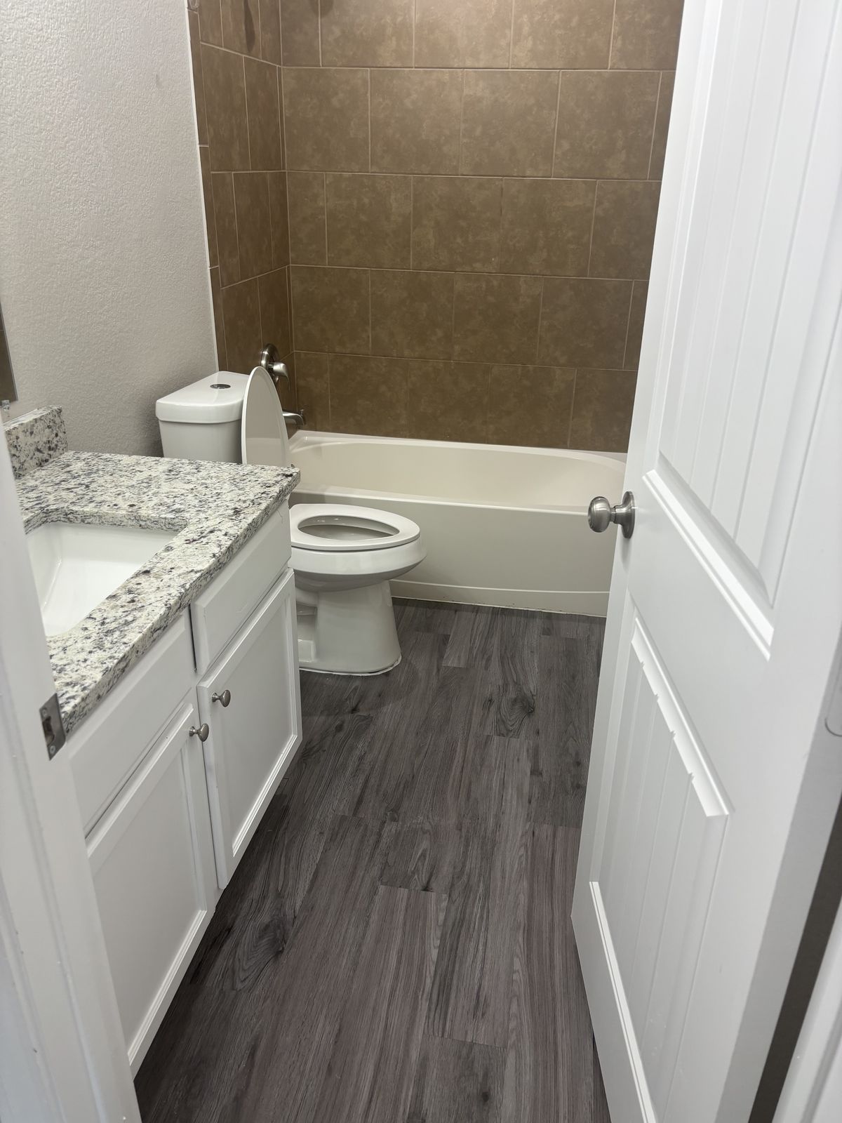 Renovated bathroom
